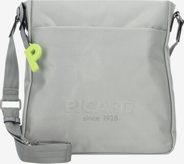 Picard Crossbody Bag 'Lucky One' in Silver: front