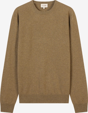 GOBI Cashmere Pullover in Grün: Vorderseite