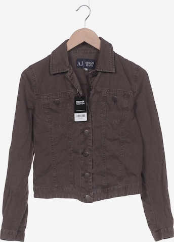 Armani Jeans Jacke S in Braun: predná strana