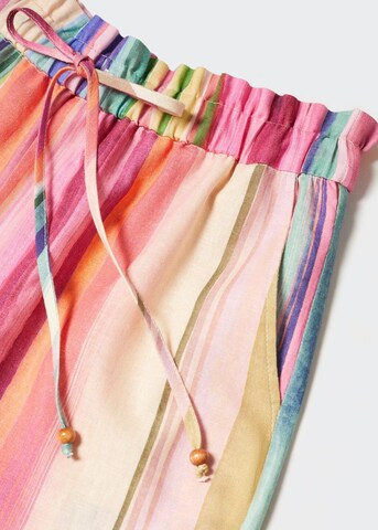 MANGO Regular Hose 'Piru' in Mischfarben