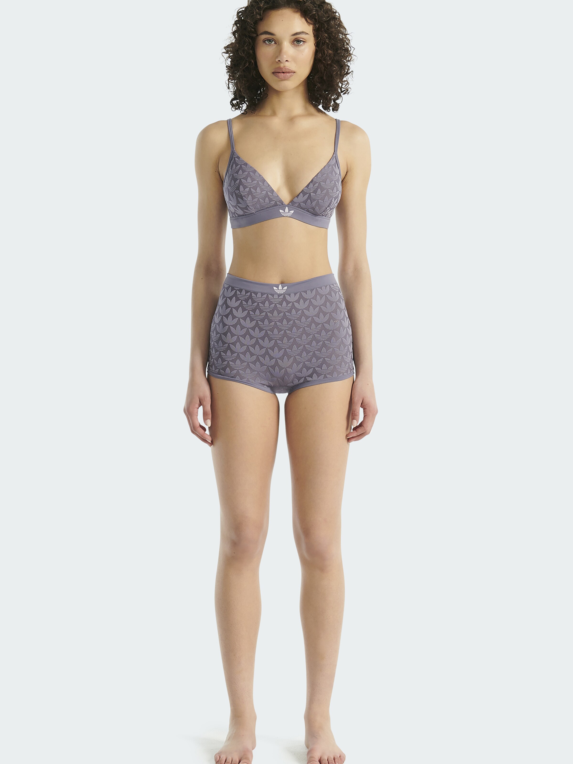 ADIDAS ORIGINALS Panty ' Microterrot Monogram ' in Purple