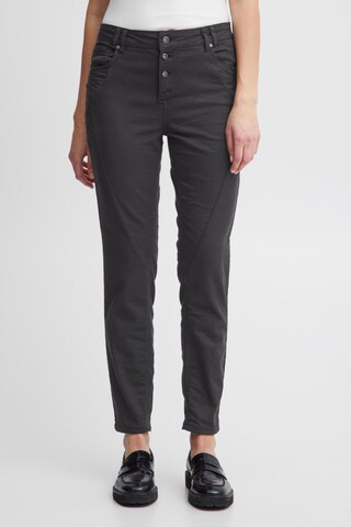 Skinny Jeans 'Rosita' di PULZ Jeans in nero: frontale