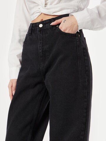 Trendyol Wide Leg Jeans i sort