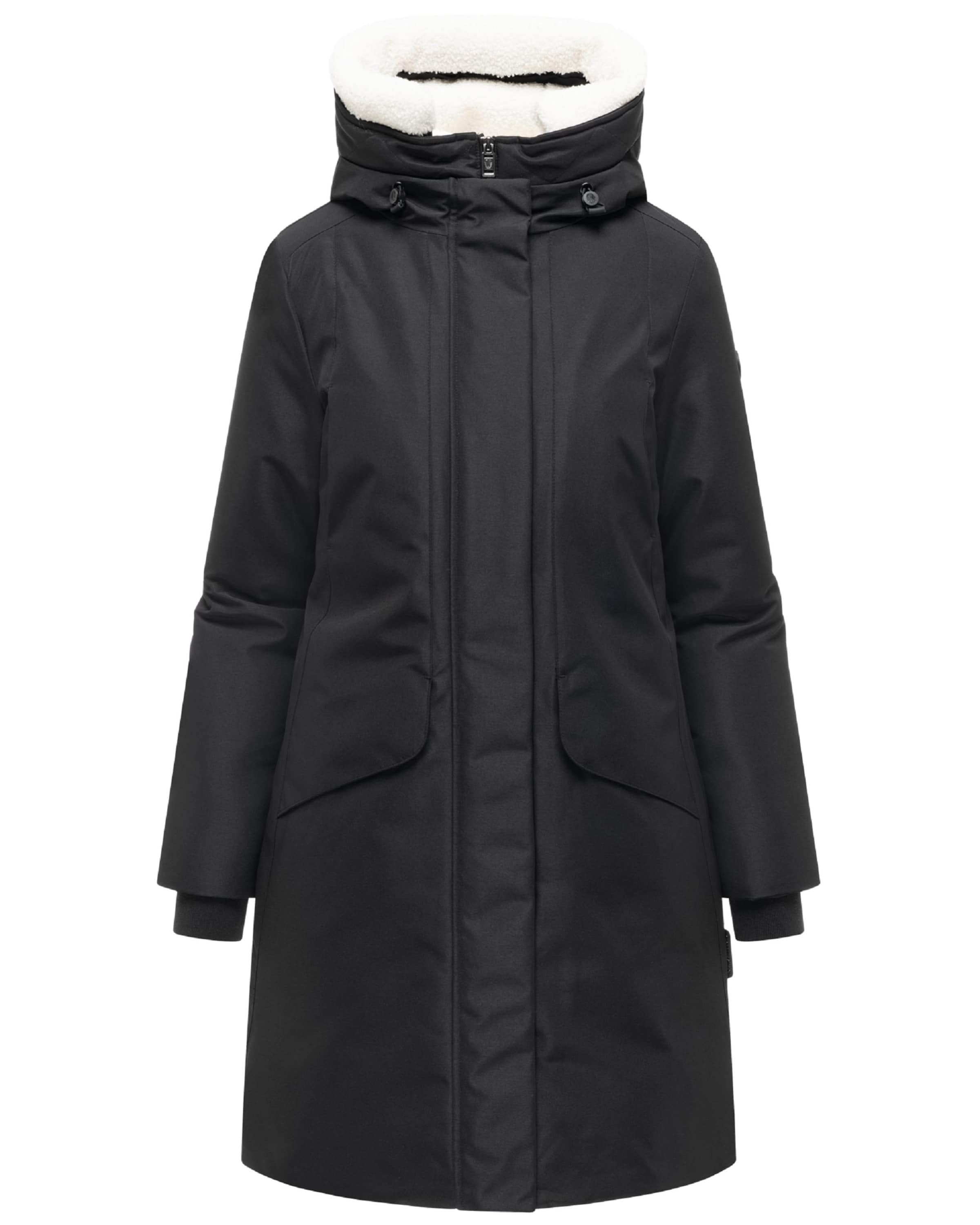 Cappotto invernale 'Bibber-Beauty 14' di NAVAHOO in nero: frontale