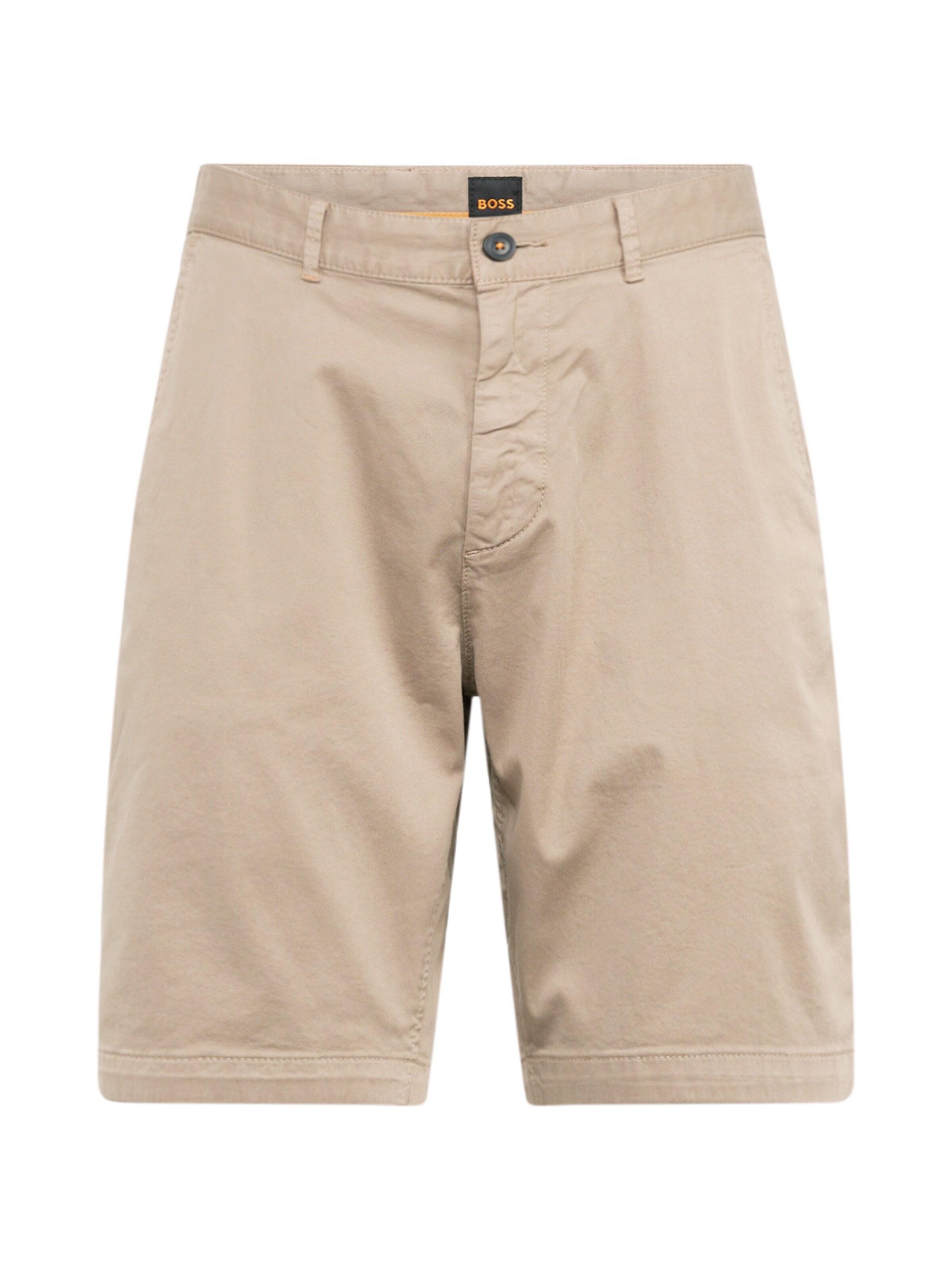 BOSS Slimfit Chino kalhoty – hnědá: přední strana