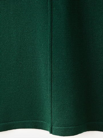 MANGO Wide leg Trousers 'VIEIRI' in Green
