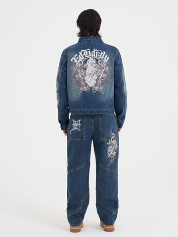 Ed Hardy - Loosefit Vaquero en azul