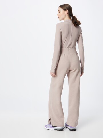 Wide leg Pantaloni 'Phoenix Fleece' di NIKE in grigio
