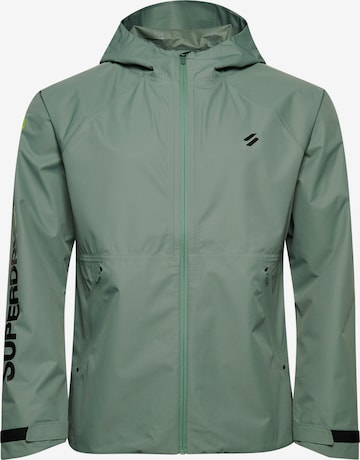 Superdry Športna jakna | zelena barva: sprednja stran