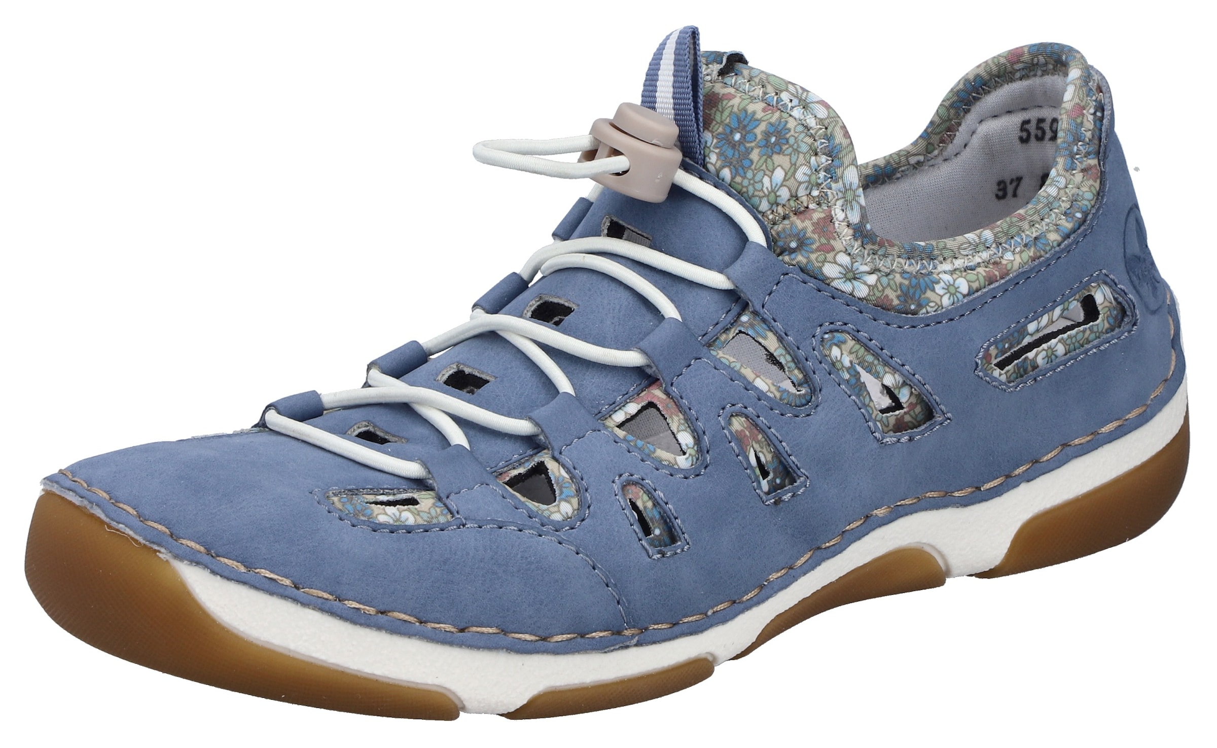 Rieker Sneaker low i blå: forside