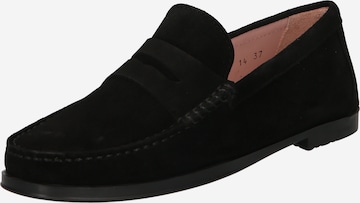 PRETTY BALLERINAS Moccasin 'Josephine' in Black: front