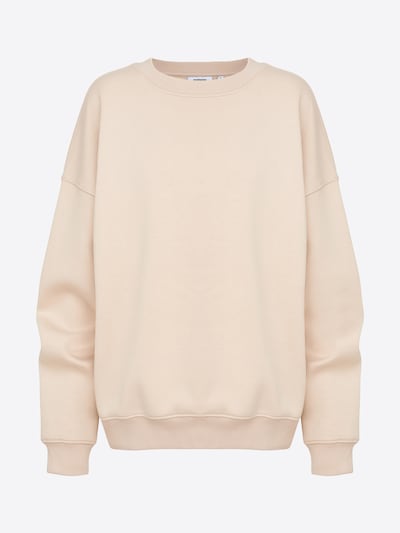 ABOUT YOU x VIAM Studio Sweatshirt 'SELENA' in sand, Produktansicht