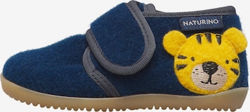 NATURINO Slipper 'SAMBY' in Blue: front