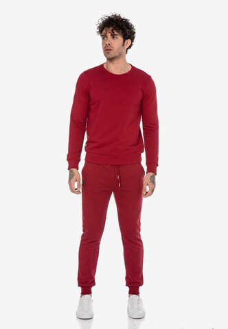 Redbridge Regular Broek 'Crawley' in Rood