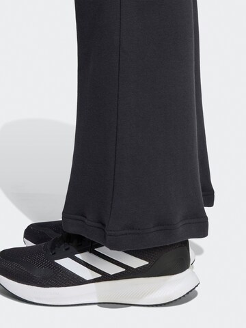 Bootcut Pantalon de sport ADIDAS SPORTSWEAR en noir