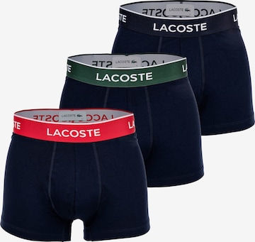 LACOSTE - Calzoncillo boxer en azul: frente
