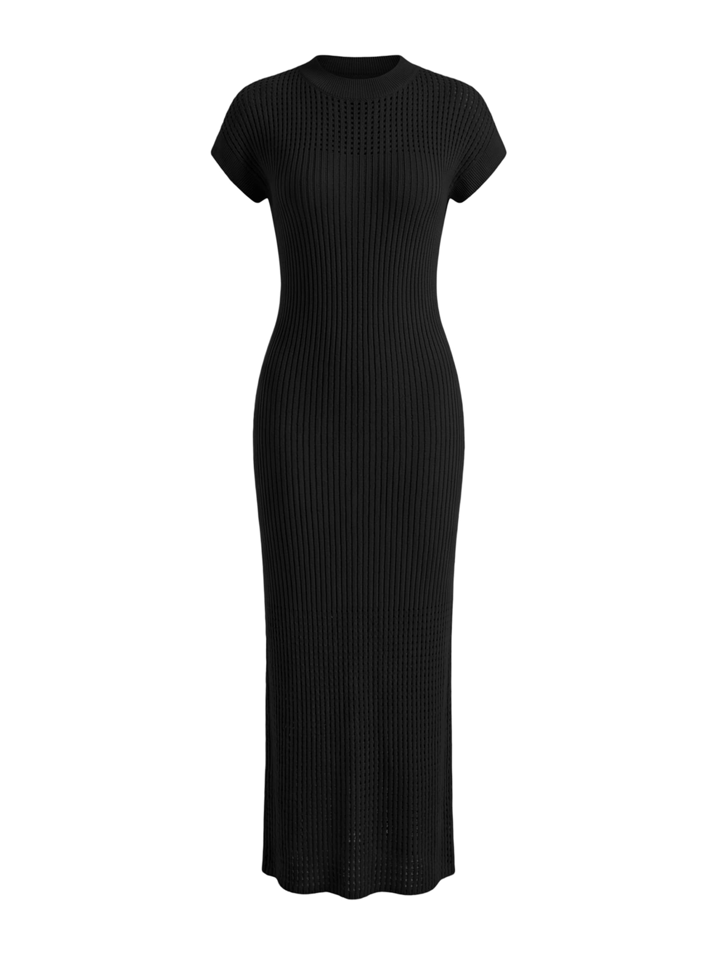 Imily Bela Kleid in Schwarz: Vorderseite