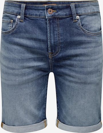 Regular Jean 'Ply' Only & Sons en bleu : devant