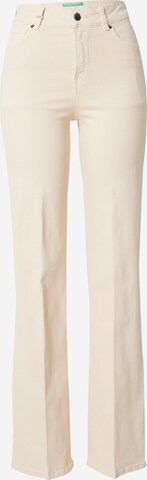 UNITED COLORS OF BENETTON Normalny krój Jeansy w kolorze beżowy: przód