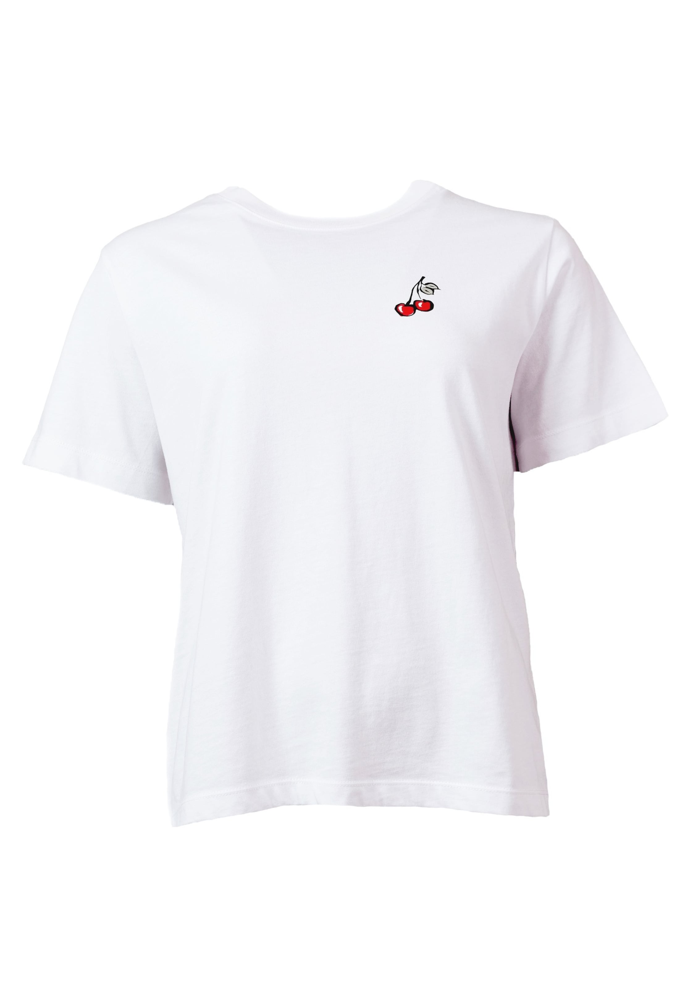 Kleinigkeit Shirt 'Big worm' in Wit
