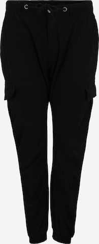 Pantaloni cargo di Urban Classics in nero: frontale