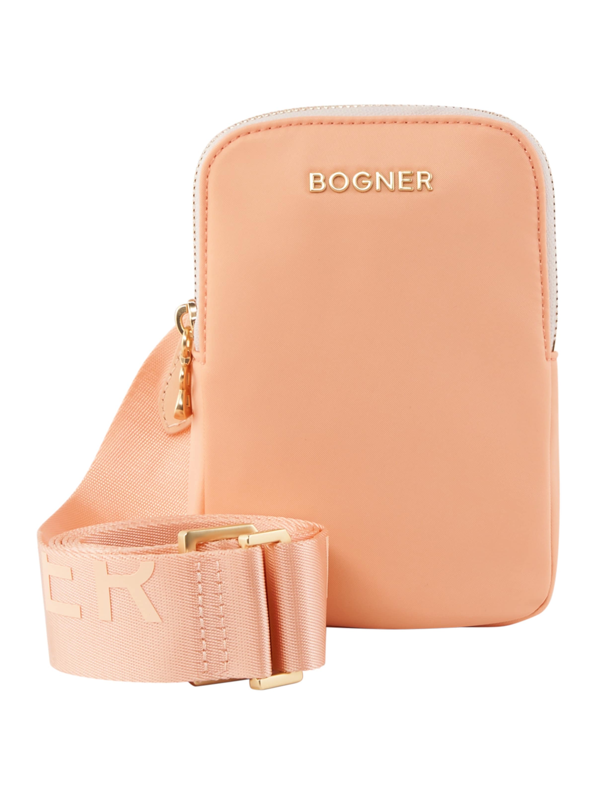 BOGNER Smartphonehoesje 'Klosters Neve Johanna' in Oranje: voorkant