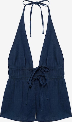 Pull&Bear Toppi värissä sininen: etupuoli