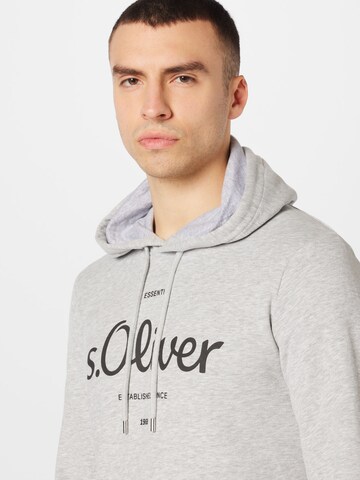 s.Oliver Sweatshirt in Grau