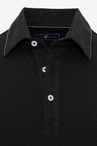 T-Shirt 'Theron' DENIM CULTURE en noir