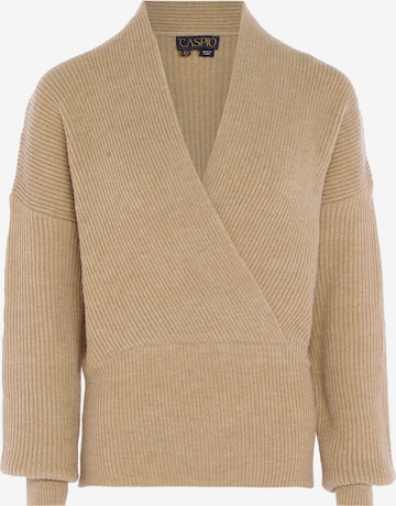 Pull-over caspio en beige : devant