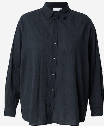 ONLY Carmakoma Blúz 'CARTIZANA' - fekete: elől