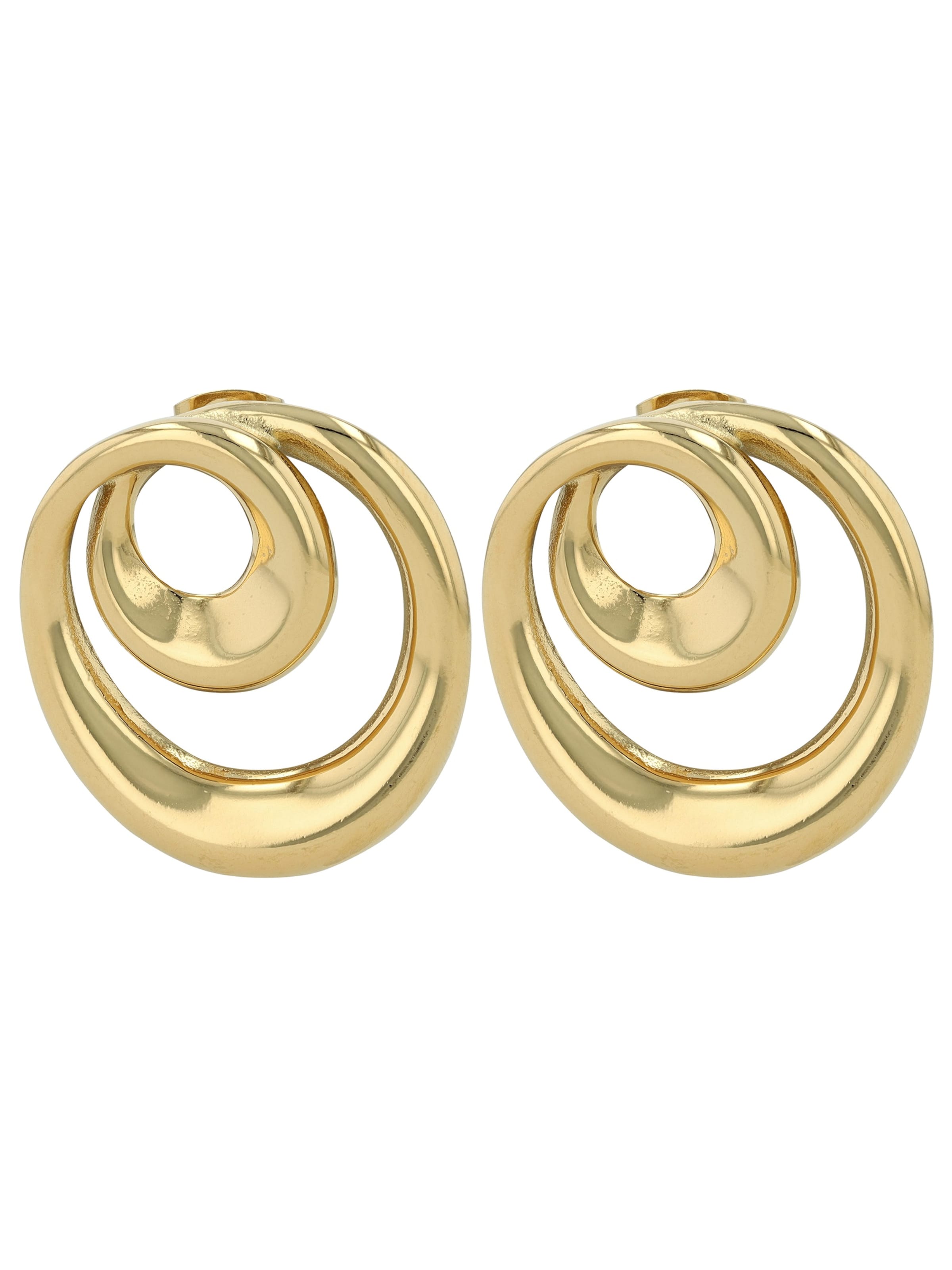 Akzent Earrings 'hautverträglich' in Gold: front