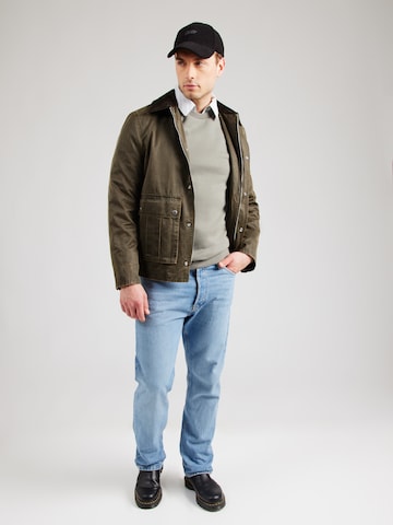 Only & Sons Regular Fit Sweatshirt 'Ceres' in Grün