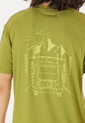 Whistler Functioneel shirt 'Tergo' in Groen