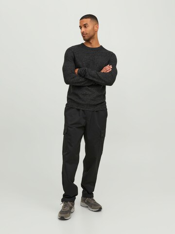 JACK & JONES Sweater in Black