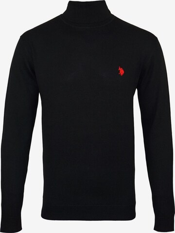 U.S. POLO ASSN. Sweater in Black: front