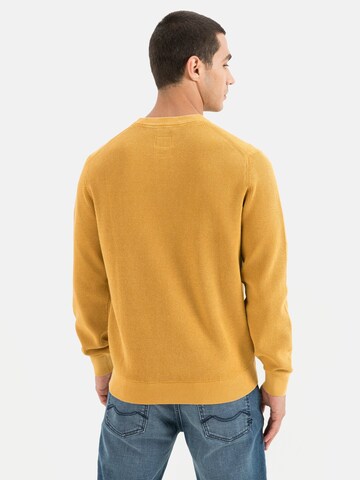 CAMEL ACTIVE Strickpullover in Gelb