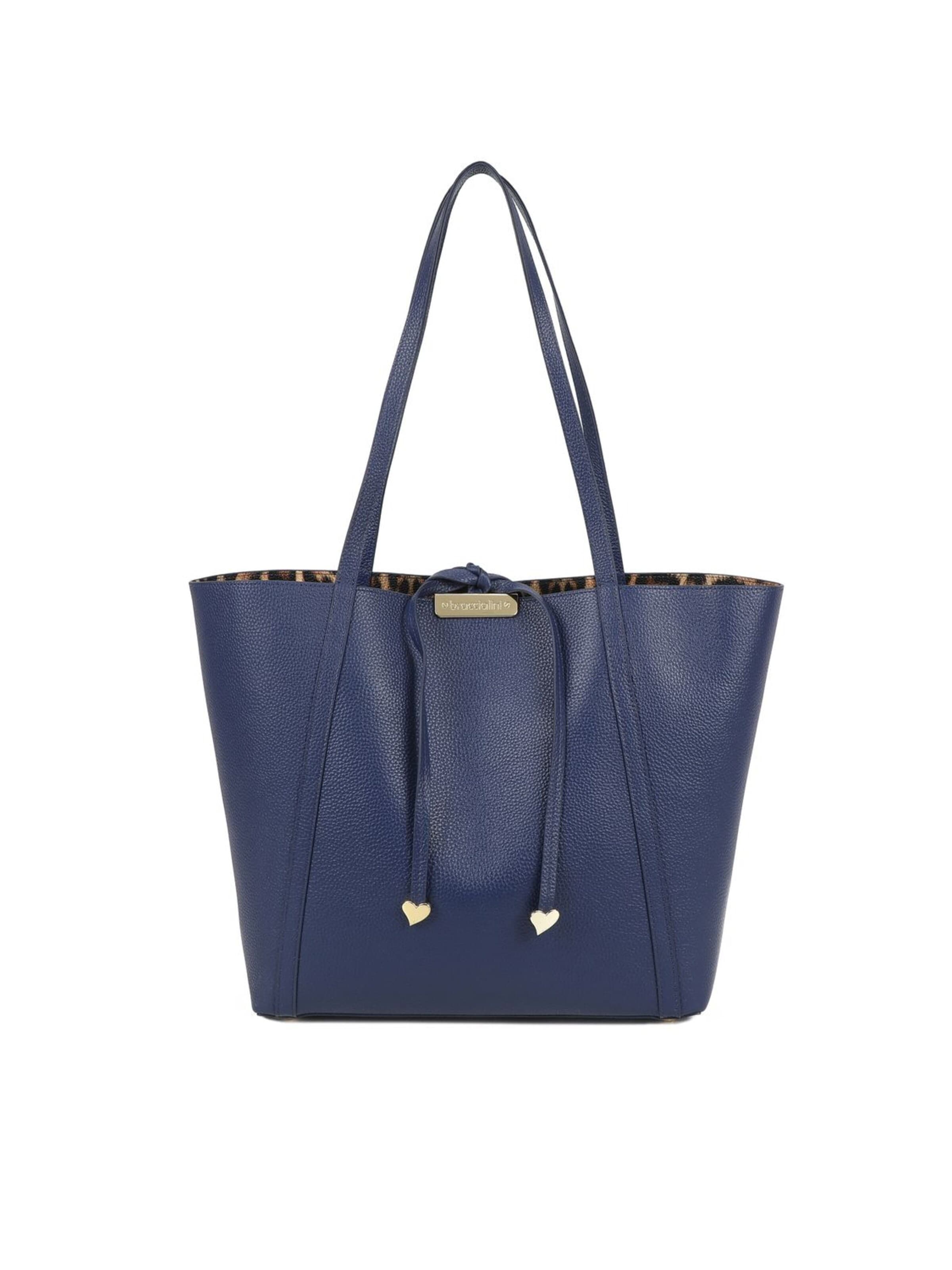 Braccialini - Shopper 'Double' en azul: frente