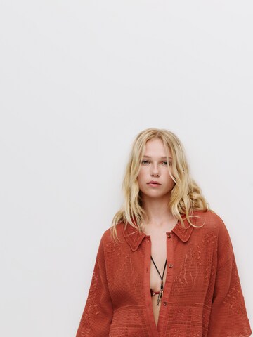 Camicia da donna di Pull&Bear in rosso