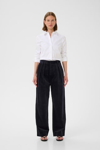 Wide Leg Pantalon à pince 'ToriIW' InWear en bleu