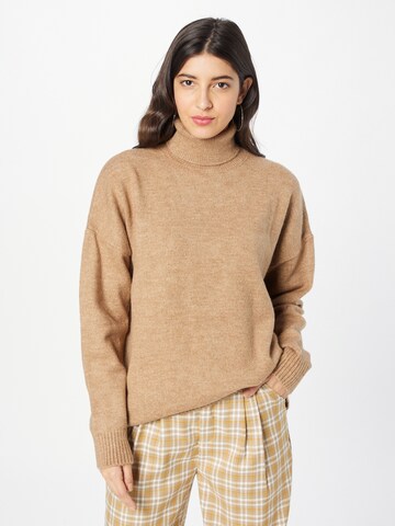 LTB - Pullover oversized 'Niyeta' em bege: frente