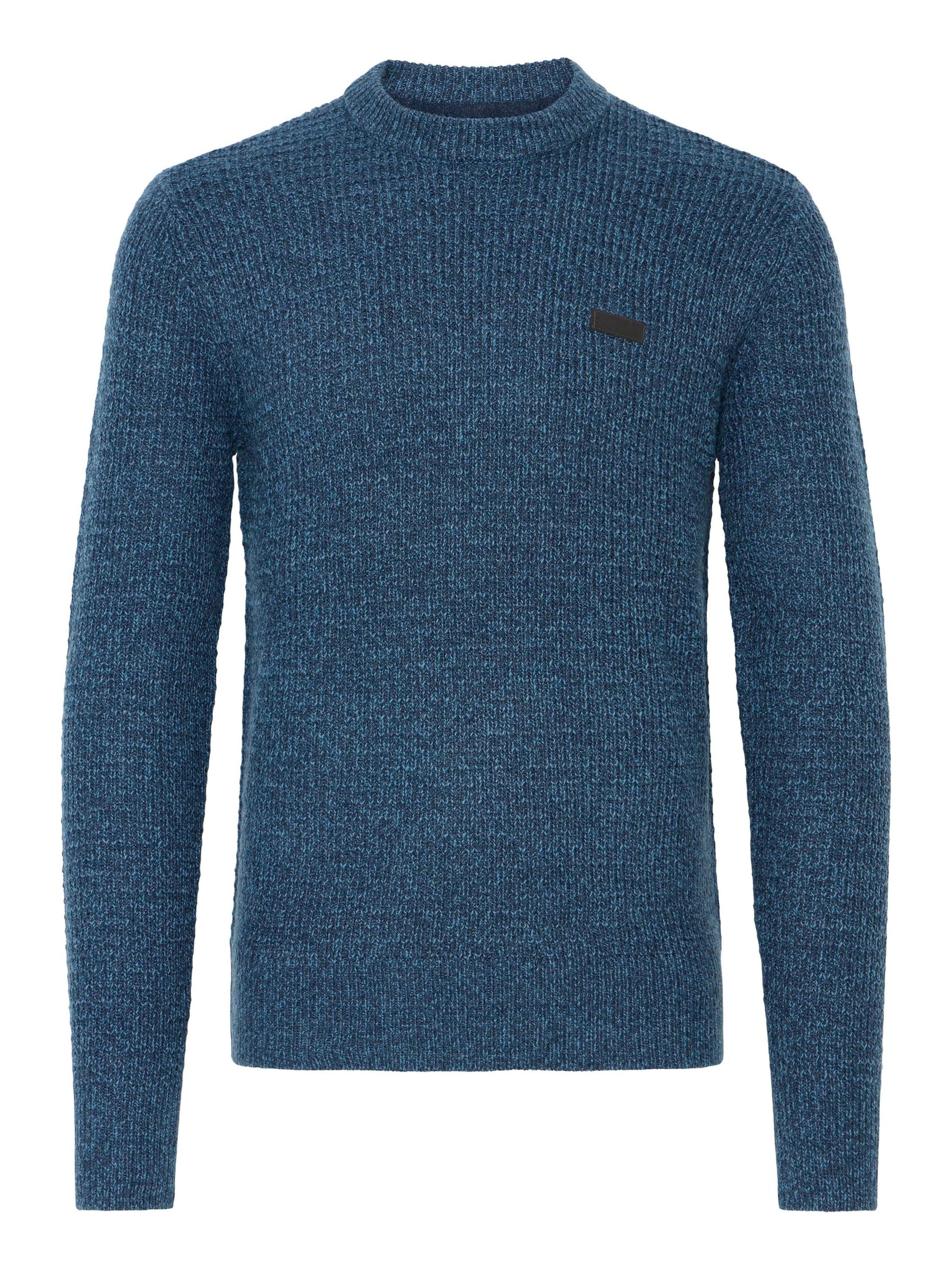 BLEND Trui in Blauw: voorkant