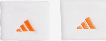 ADIDAS PERFORMANCE Sweatband in White: front