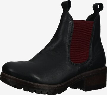 LAZAMANI Chelsea Boots in Black: front