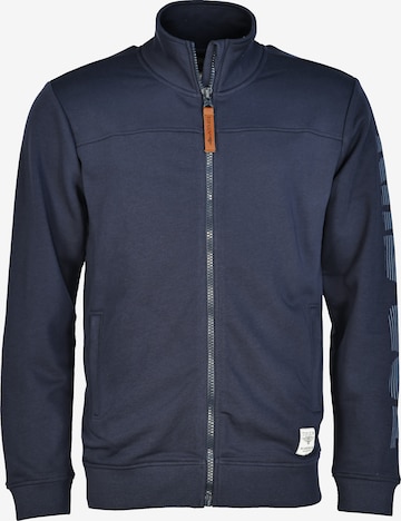 TOP GUN Sweatjacke in Blau: Vorderseite