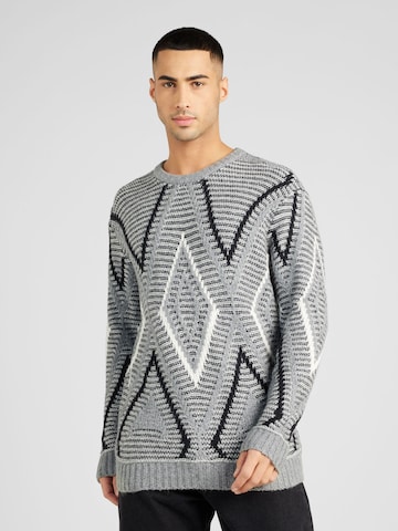 HOLLISTER - Pullover em cinzento: frente