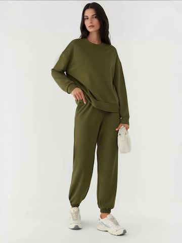 Hiccup Tapered Broek in Groen