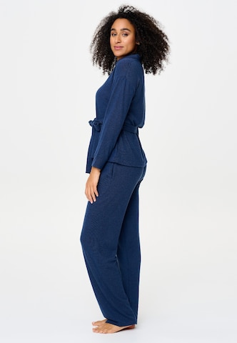 LingaDore Pyjama in Blau