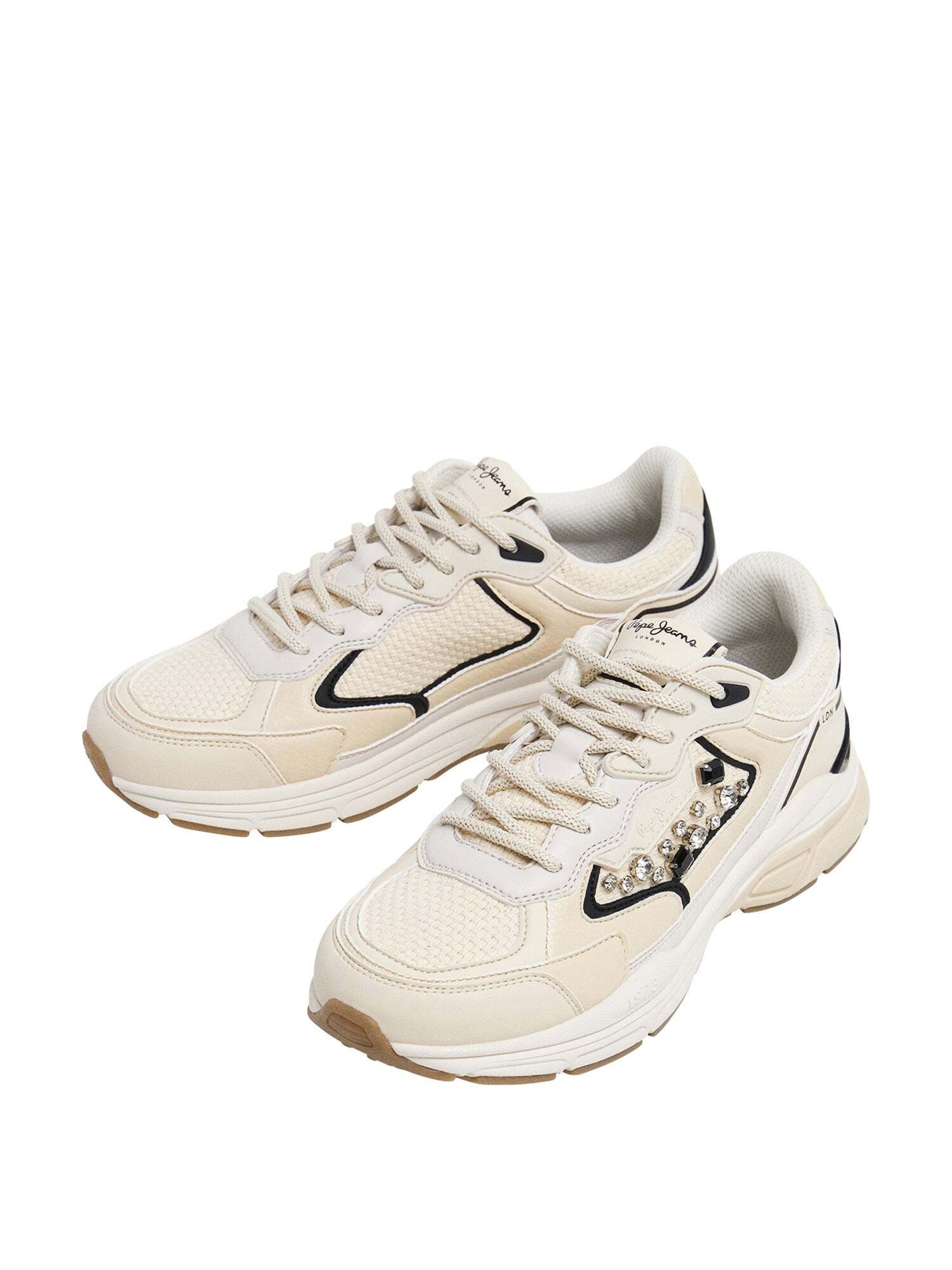 Sneaker bassa 'Dave' di Pepe Jeans in bianco