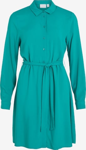 VILA Shirt Dress 'Paya' in Blue: front